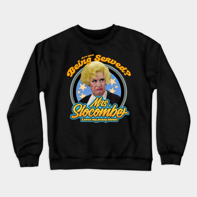 Mrs Slocombe Crewneck Sweatshirt by Trazzo